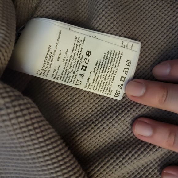 Men's Wharf Waffle-Knit Hoodie - Picture 3 of 4